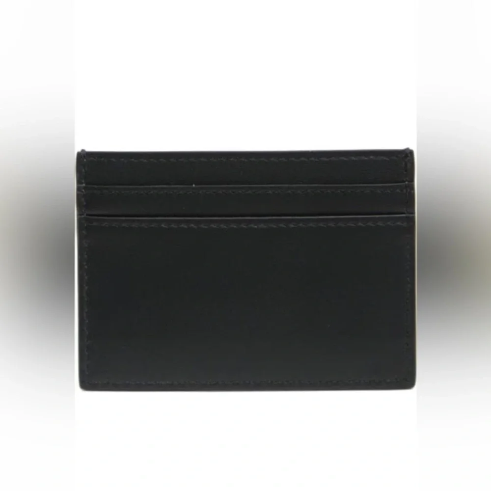 MOSCHINO Leather Card Case - Picture 2 of 6